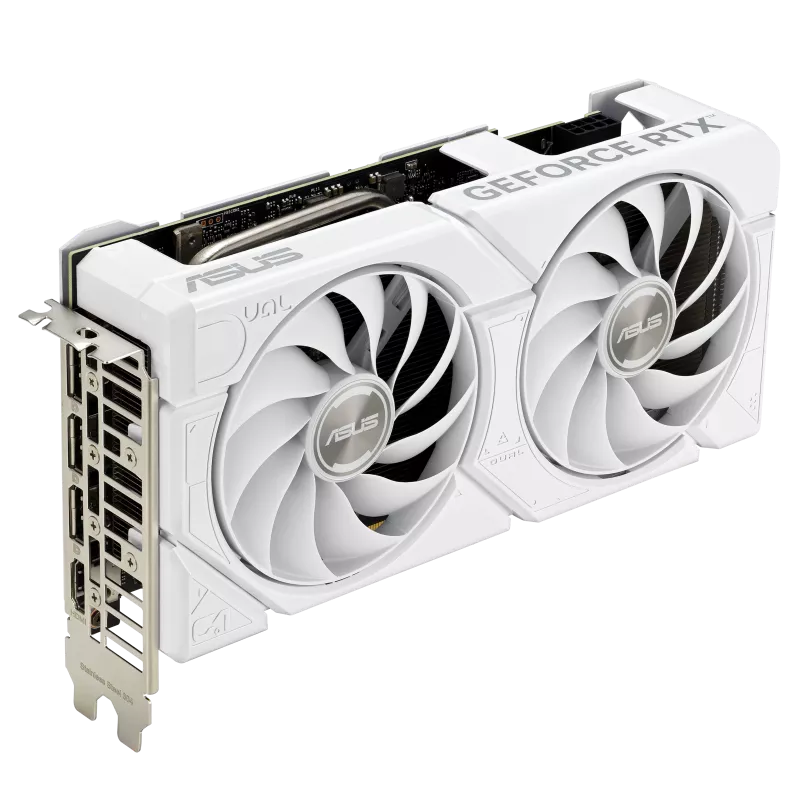 ASUS Dual GeForce RTX 4060 EVO OC Edition 8GB - White ASUS Dual GeForce RTX 4060 EVO OC Edition 8GB - White